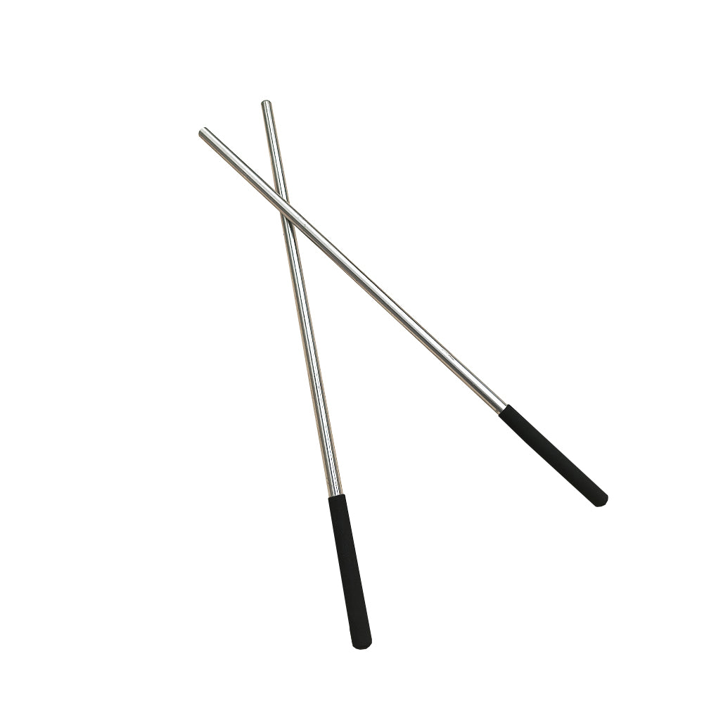 2 PCS Winding Rods D 1/2" x L 16.75" Inch with Black Random Antiskid Handle, Used for Garage Door Torsion Spring