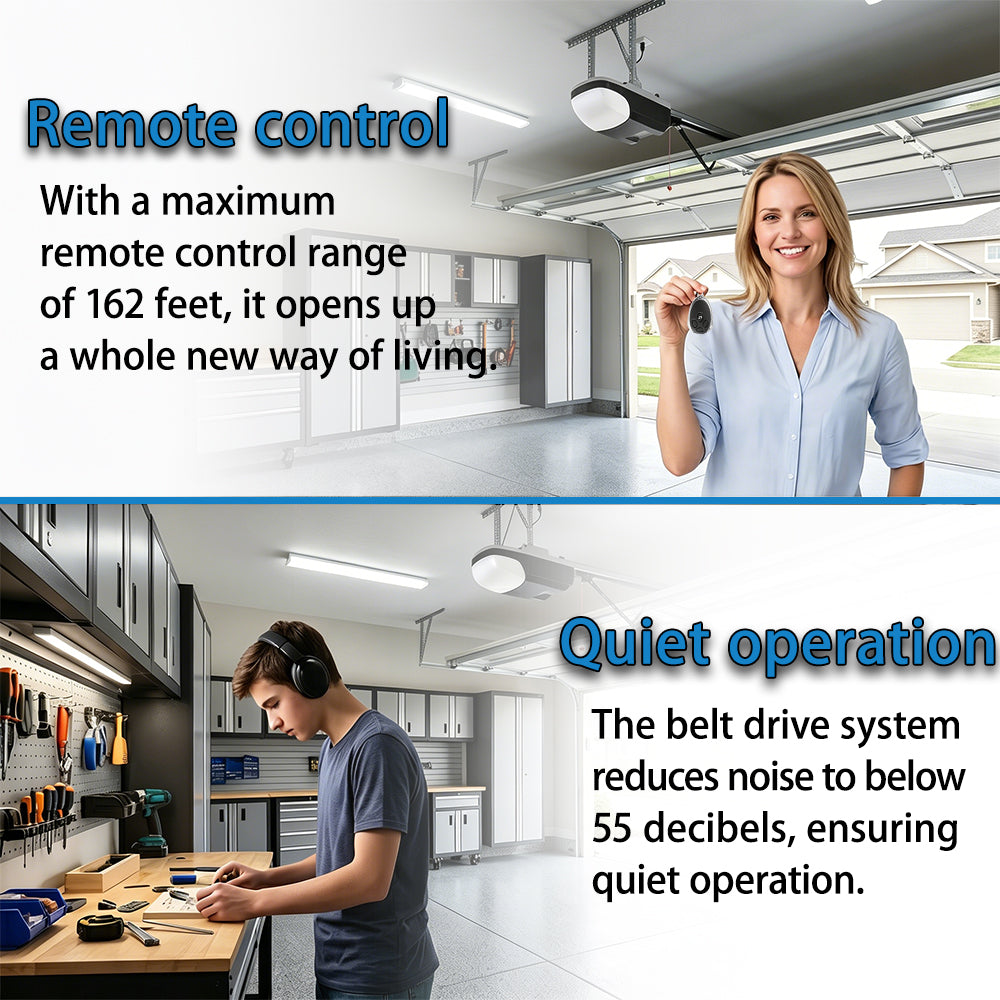 Bornopener Garage Door Opener – 600N to 1200N Electric Garage Door Motor