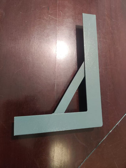 Pair of door brackets, air conditioner outdoor unit brackets, heavy-duty brackets, maximum load capacity 600 lbs.