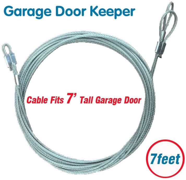 Garage Door Cable Replacement for 7 Height Garage Door Torsion Spring or Lift Spring