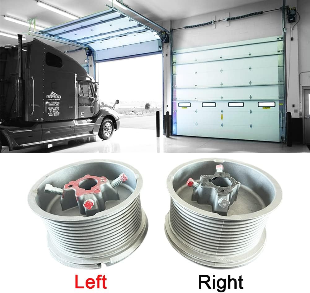 Garage Door Cable Drums Replacement for to 18' High Door, Standard Lift, D525-216 one Pair (Left and Right)