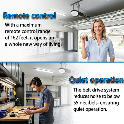 Bornopener Garage Door Opener – 600N to 1200N Electric Garage Door Motor