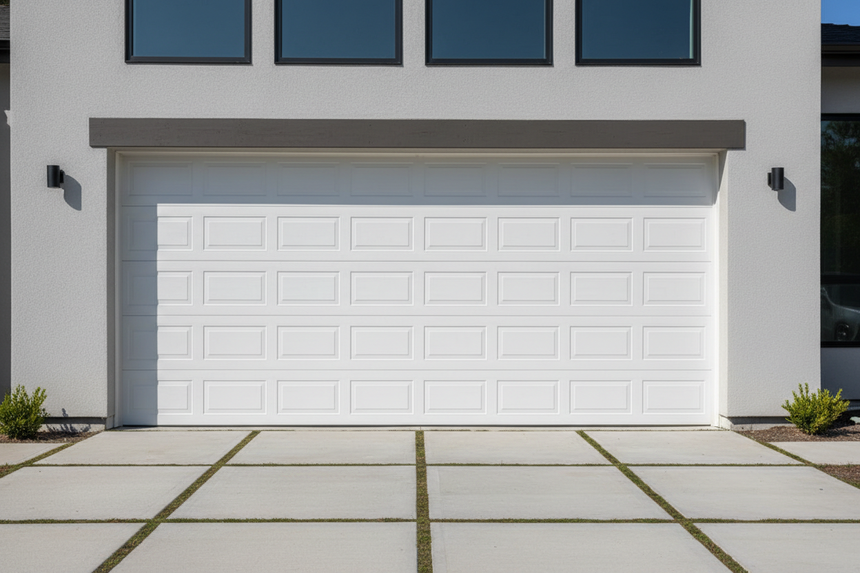 Residential Steel Garage Door – Custom Sizes Available