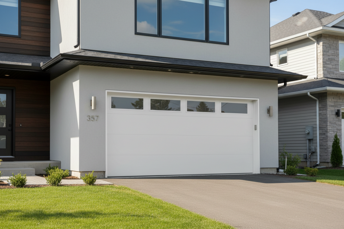 Residential Steel Garage Door – Custom Sizes Available
